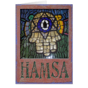 Judaica: Oro Hamsa w/Star, mal de ojo y Talit