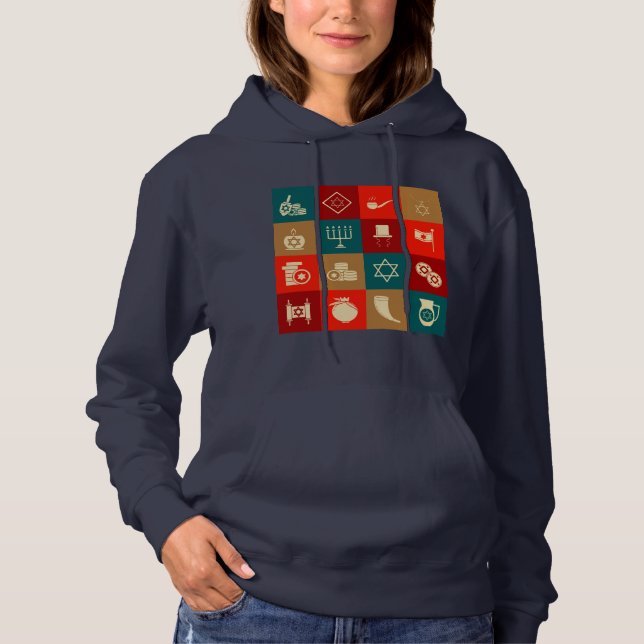Judaica - Sudadera con capucha y sudadera - Diseño (Anverso)