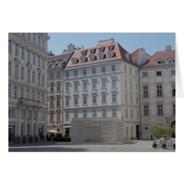 Judenplatz, Viena Austria (Anverso (Horizontal))