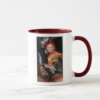 Judith con el jefe de la taza de Holfernes
