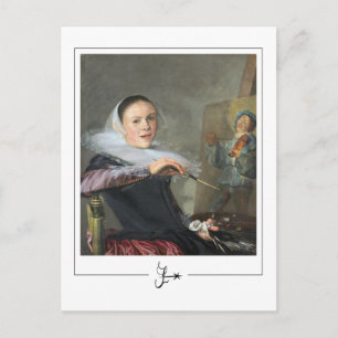 Judith Leyster #4 - Tarjeta postal de arte fino