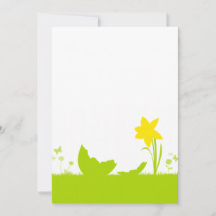 Juega a las cartas Pascua narciso cascarón