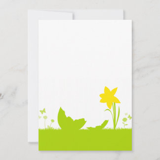 Juega a las cartas Pascua narciso cascarón