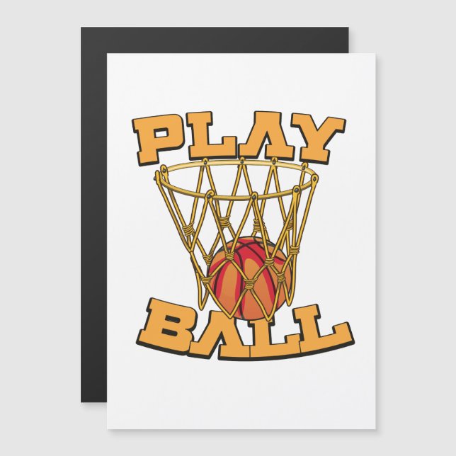 Juega al Ball Basketball. (Anverso/Reverso)