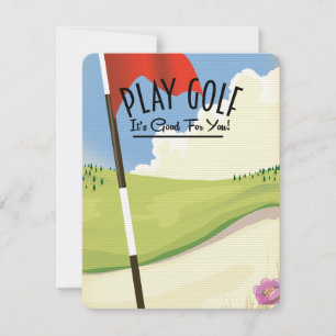 ¡Juega golf! ¡Es bueno para ti!