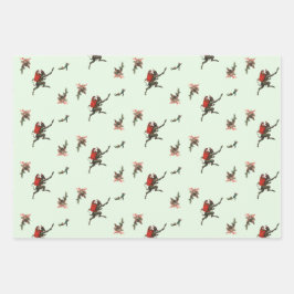 Juego 1 de papel de ajuste de Krampus