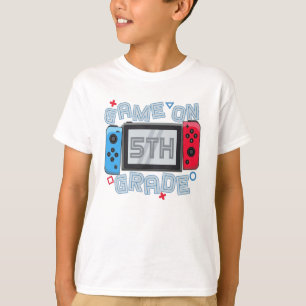 Juego Activado Camiseta Niños de 5º Grado Regreso