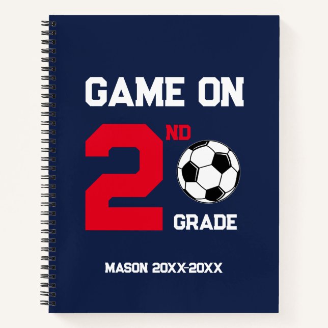 ¡Juego Activado Cuaderno de Fútbol para el Regreso (Anverso)