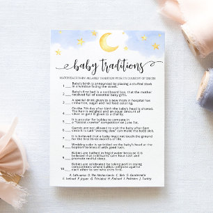 juego Baby Traditions Tarjeta fiesta Baby Shower