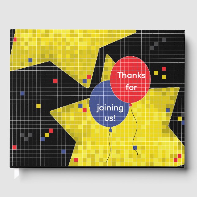 Juego BM Bat Mitzvah En Libro De Invitados (Anverso)