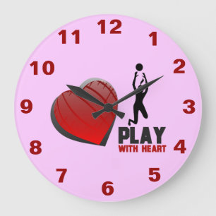 Juego con el reloj de pared del voleibol del