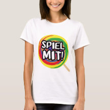 Juego con mí playera para mujeres