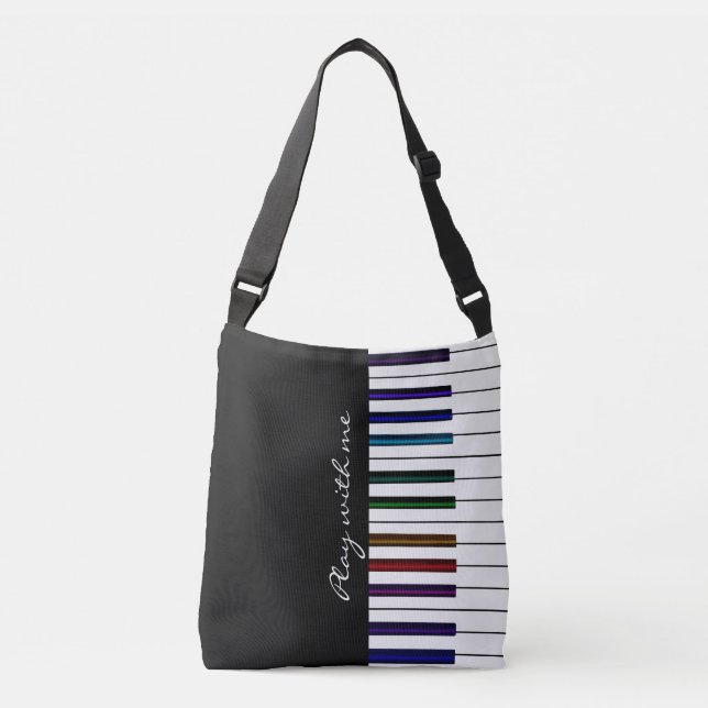 Juego conmigo bolso colorido de la música del (Anverso)