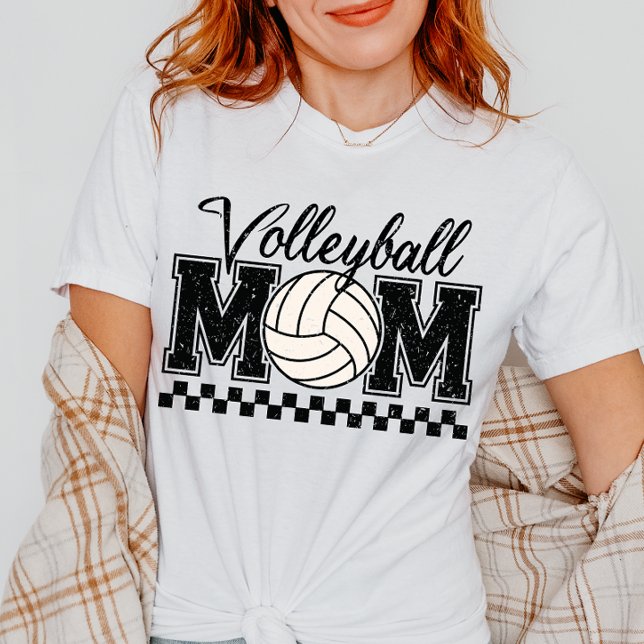 Juego Day Voleibol Cute Voleibol Mamá Camisa (Subido por el creador)