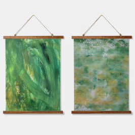 Juego de 2 tapices abstractos para pared