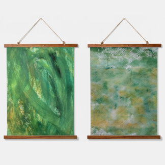Juego de 2 tapices abstractos para pared