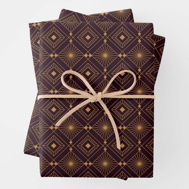 Juego de 3 hojas planas de papel de regalo (In situ)