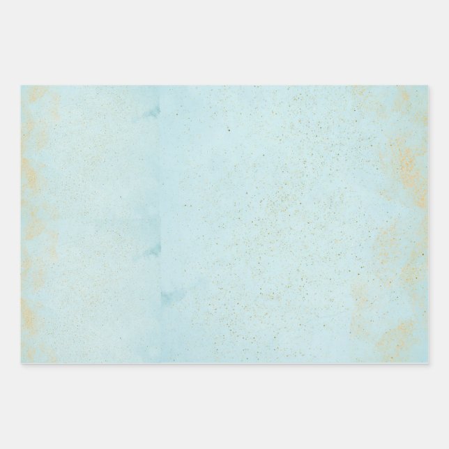 Juego de 3 hojas planas de papel de regalo (Anverso 2)