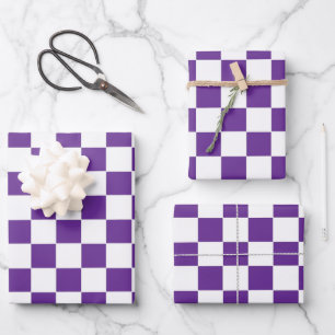 Juego de 3 hojas planas de papel de regalo