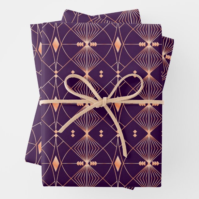 Juego de 3 hojas planas de papel de regalo (In situ)