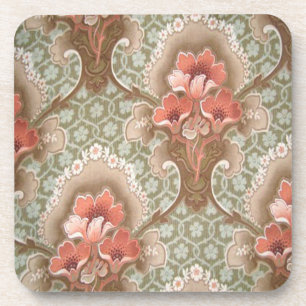 Juego de 6 posavasos Art Nouveau