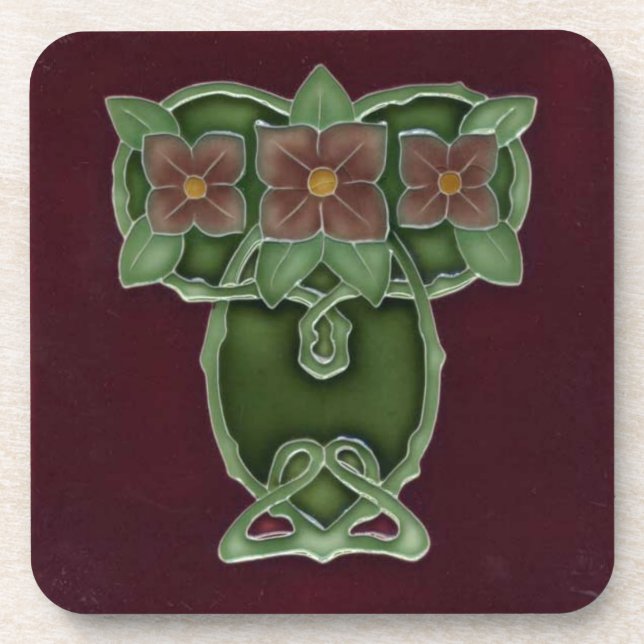 Juego de 6 Posavasos Art Nouveau (Frente)