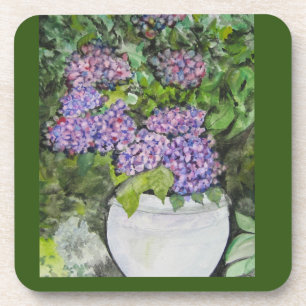 Juego de 6 posavasos Hydrangeas