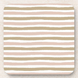 Juego de 6 Posavasos Rayados Horizontales