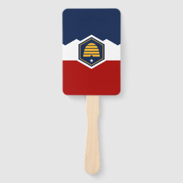 Juego de abanicos patrióticos con la bandera de Ut