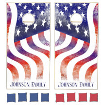 Juego de agujero patriótico de la bandera rusa de