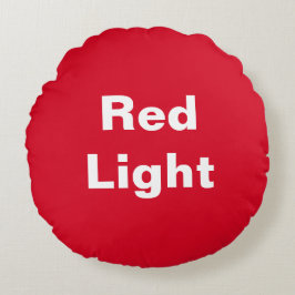 Juego de almohada redonda de niños con luz verde r