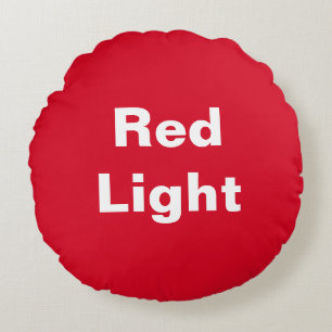 Juego de almohada redonda de niños con luz verde r