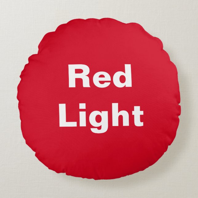 Juego de almohada redonda de niños con luz verde r (Anverso)