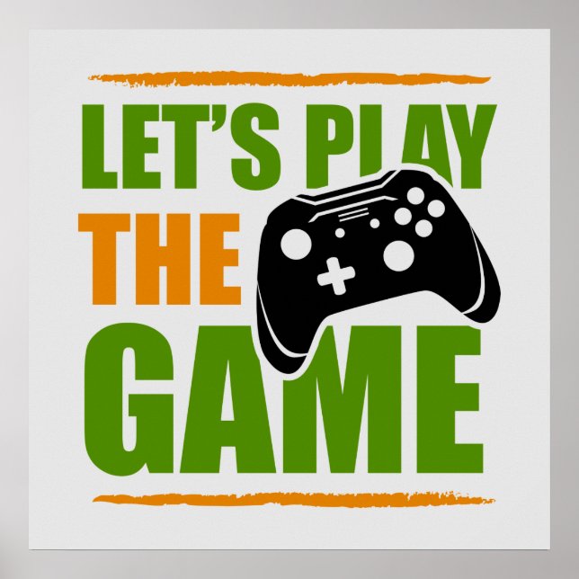 juego de arte de palabras en la sala de juegos gen (Frente)