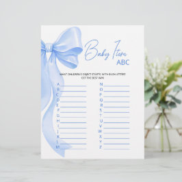 Juego de Baby Shower de hoja de papel