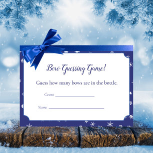 Juego de Baby Shower para adivinar el oso polar