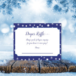 Juego de Baby Shower Polar Bear Diaper Raffle