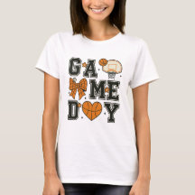 Juego de baloncesto Día de la camiseta de diseño c
