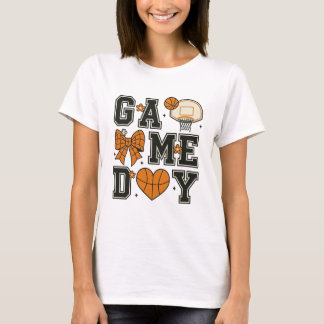 Juego de baloncesto Día de la camiseta de diseño c