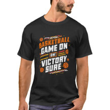 Juego de baloncesto seguro de victoria, camiseta d