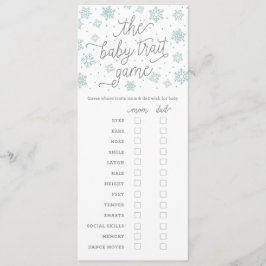 Juego de Bandejas para Bebés Snowflake Baby Shower