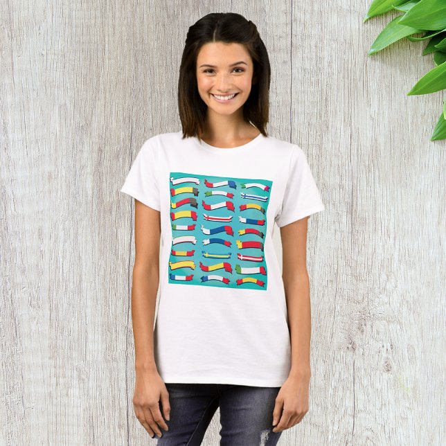 Juego De Banderas Camiseta De Mujeres (Subido por el creador)