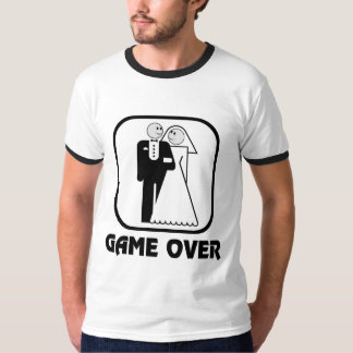 Juego de Boda feliz por la camiseta de soltero