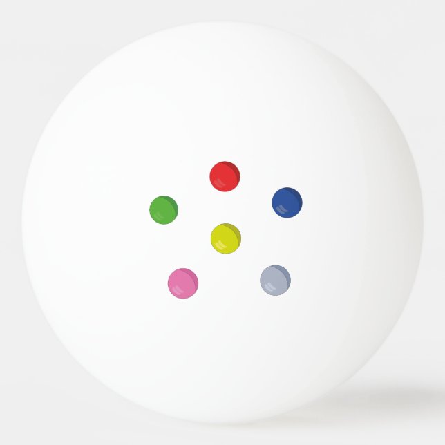 Juego de bolas de colores (Anverso)