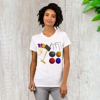 Juego De Camiseta De Mujeres Croquet