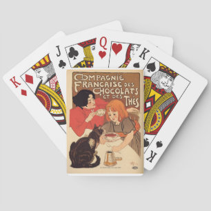Juego de cartas de juego de Posters franceses