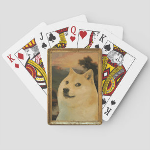 Juego de cartas de juego Doge Regal