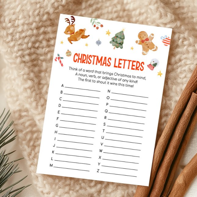 Juego de Cartas de Navidad (Christmas Party Games )