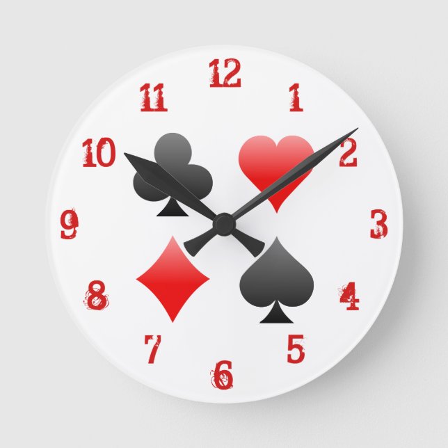 Juego de cartas: Reloj de pared (Anverso)