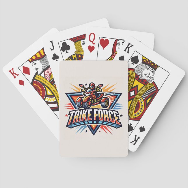 Juego de cartas Trike Force (Reverso)